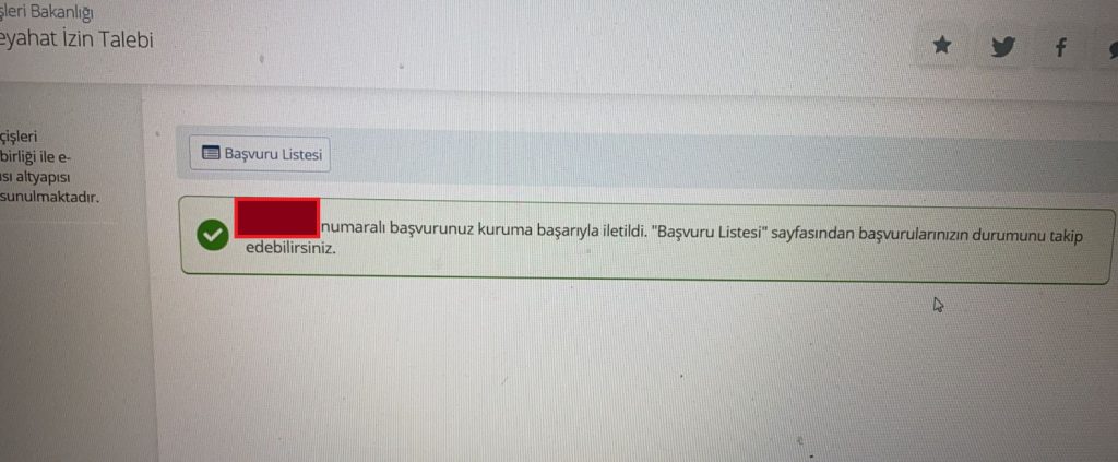 seyehat izin talebi