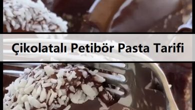 Çikolatalı Petibör Pasta Tarifi