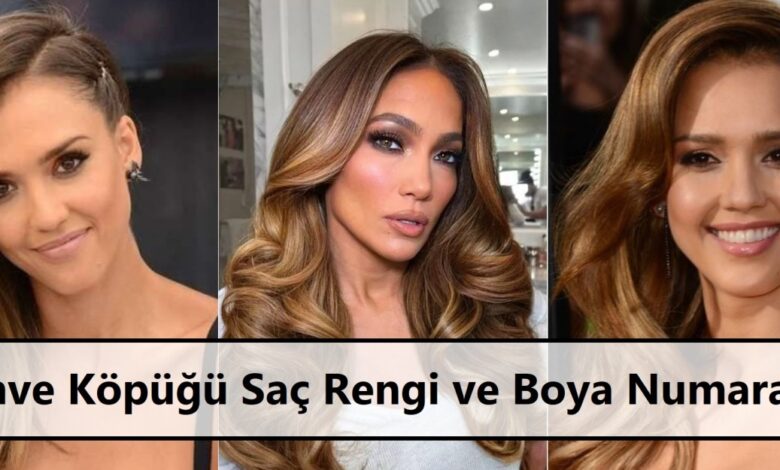 Kahve Kopugu Sac Rengi ve Boya Numaralari ana