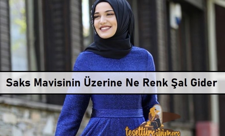 Saks Mavisinin Üzerine Ne Renk Şal Gider ana